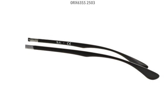 Ray Ban 6355 aste di ricambio originali