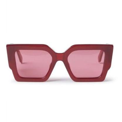 OFF WHITE - CATALINA BURGUNDY SUNGLASSES
