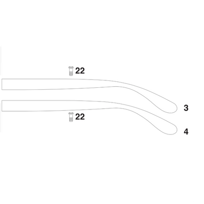 Gucci GG1189S ASTE DI RICAMBIO