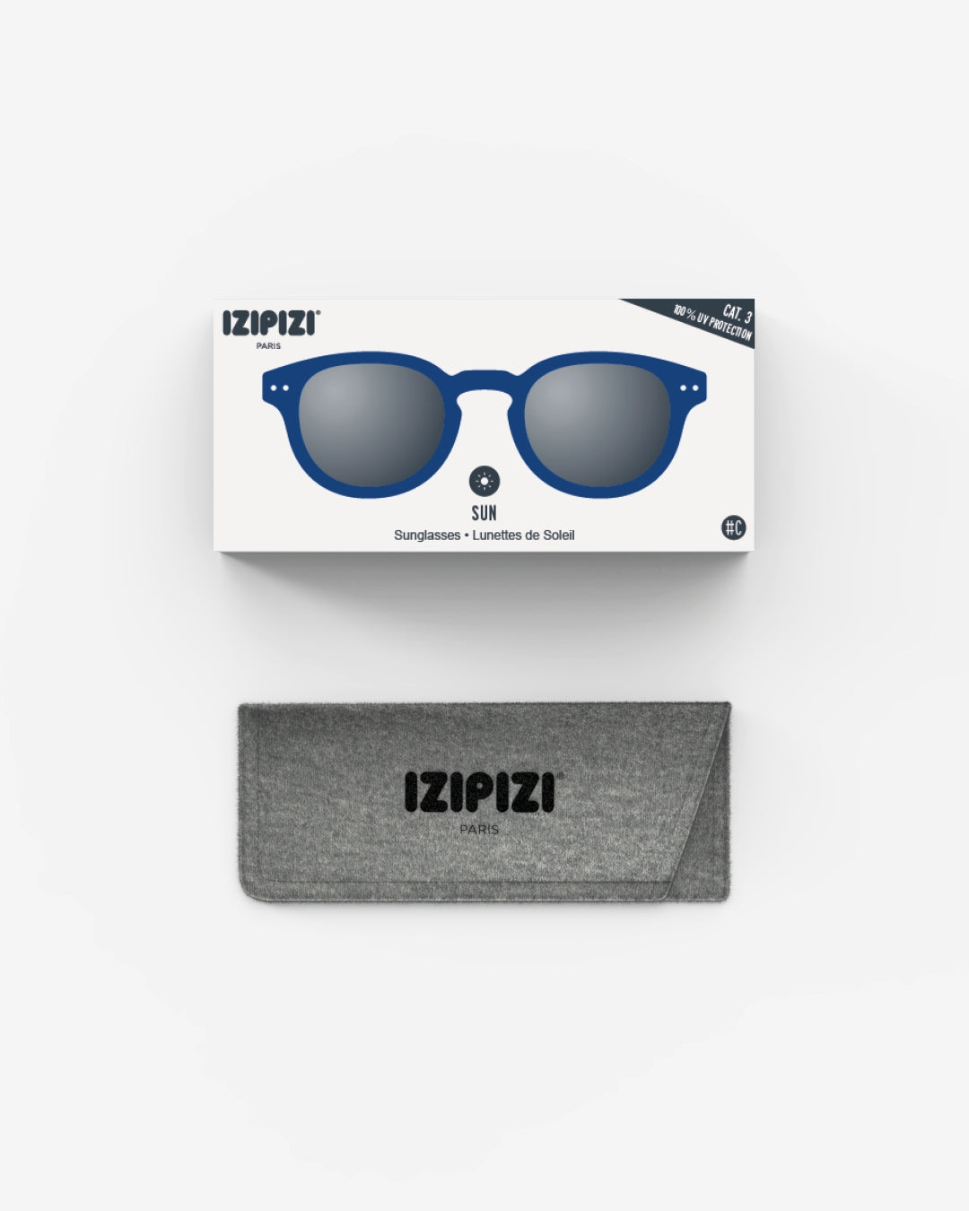 Izipizi #C Navy blue Grey